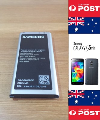 Samsung S5 mini Original Battery EB-BG800BBE 2100mAh Good