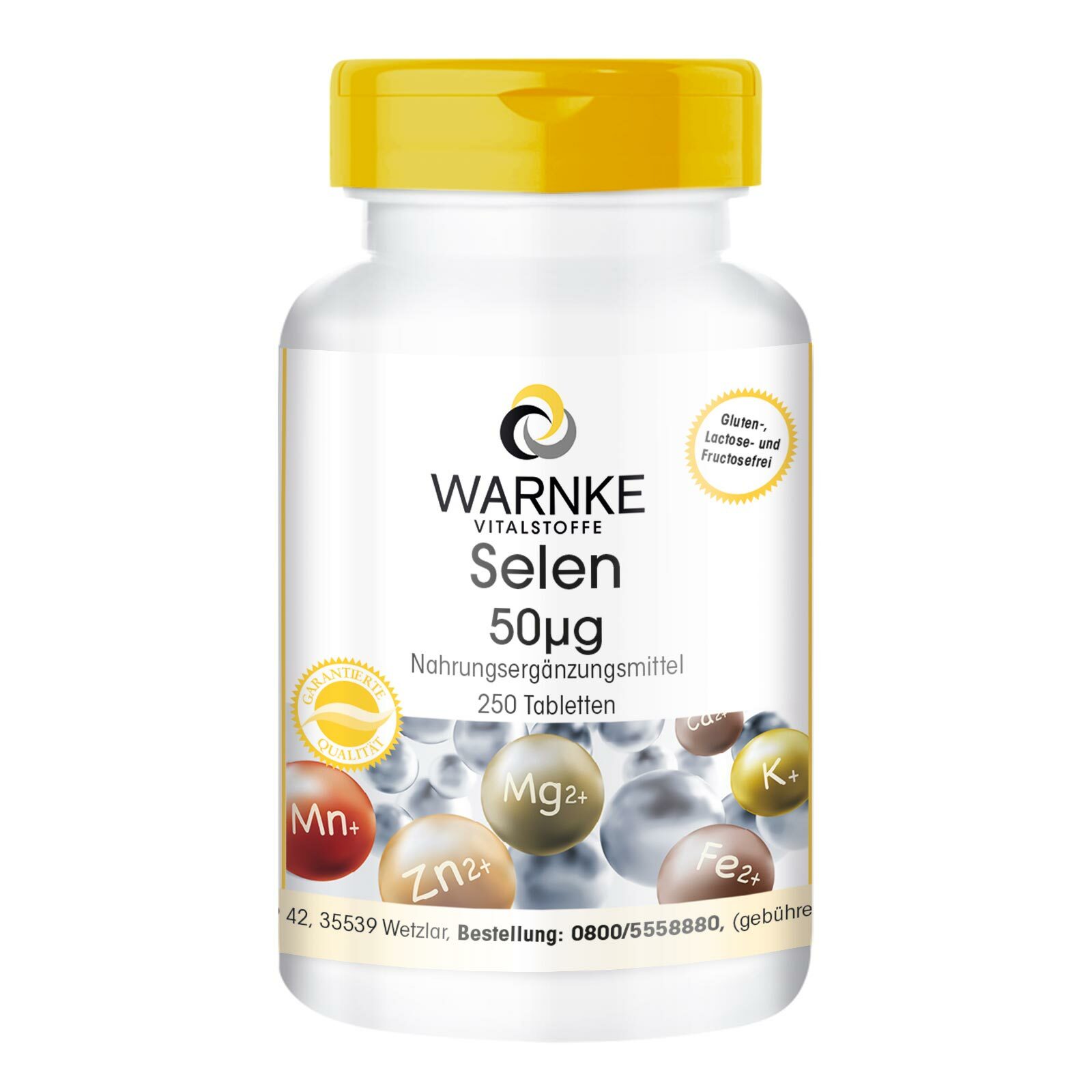 Warnke Selenium 50 Μg Comprimé(S) 250 Pc(S) - Image 2