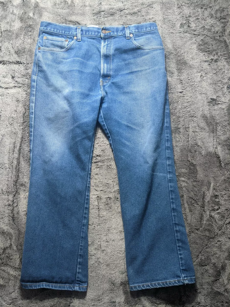 Levi's 517 Bootcut Regular Fit High Rise Jeans Men's Size 40x30, Medium Wash