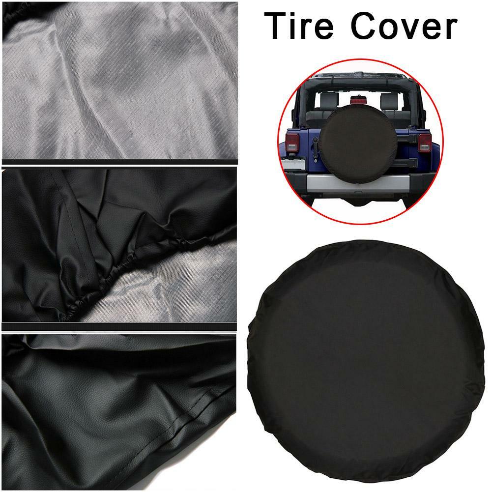 80-83cm Tire Cover Protector Bag Rainproof Fit For Car Rear Trunk Spare Wheel