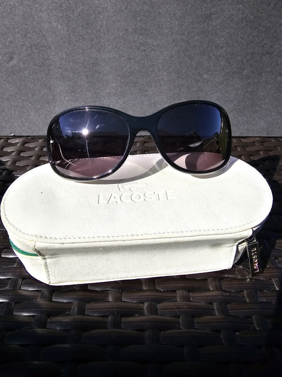 Lacoste Womens Sunglasses Black LA12633 BK 62 - 17*120mm BK RARE Amazon.com: Lacoste Women main image 3