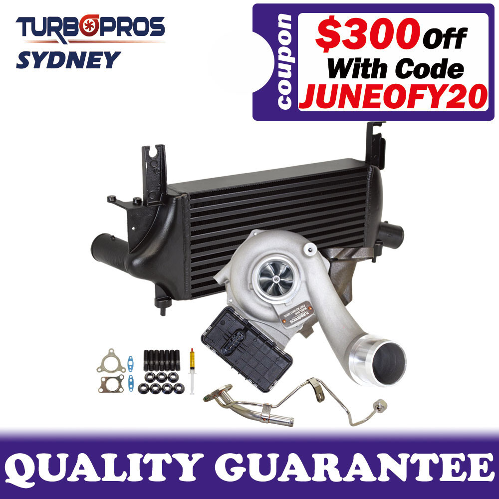 High-Performance 75mm Turbo Intercooler & Oil Feed Kit for Nissan Pathfinder R51 2.5L 2010+