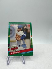 Nolan Ryan 1991 Donruss 300th Win Highlights Card #BC15 No Dot After INC