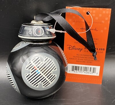 Hallmark Itty Bittys Star Wars BB-9E Pop Minded LTD ED 2018 Plastic Ornament NEW