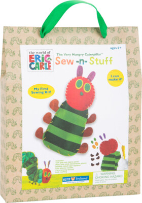 LEGLER Eric Carle Raupe Nimmersatt Bastelset Filz Filzset basteln Kreativset NEU