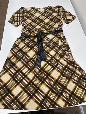 green emerald velvet dress Buffalo Plaid & Floral Fit & Flare Dress 3X