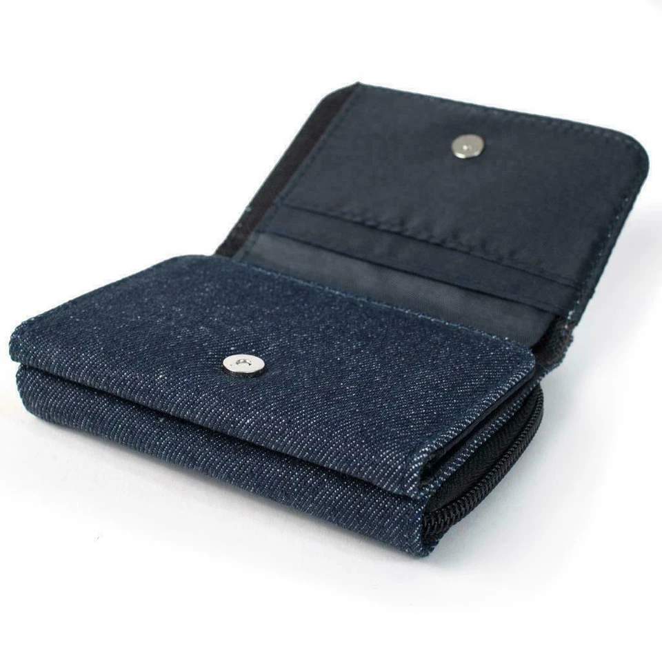 Personalised Girls Purse Kitten Denim Coin Wallet Birthday Cat Cute Gift KSP206 - Image 4 of 4