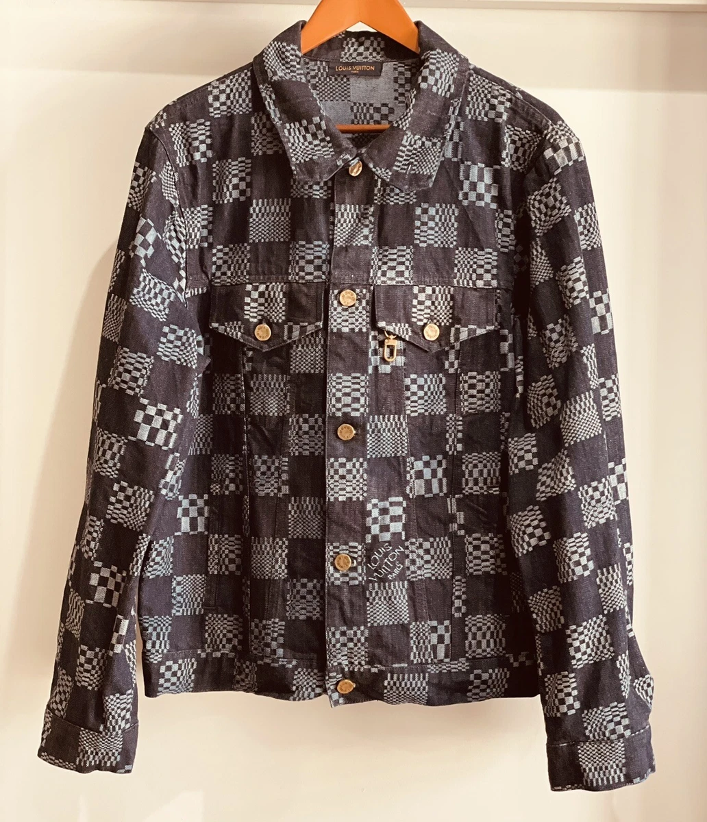 Louis Vuitton Damier Distorted Denim Jacket