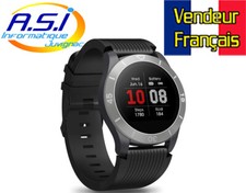 Montre connectée bracelet Tracker activité Compteur pas Cardio Sommeil Notif...