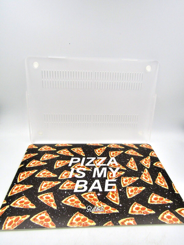 Glitbit Hard Case Cover for MacBook Pro 16 inch A2141 - PIZZA IS MY BAE - New - Picture 2 of 7