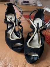 Zara Elegante Damenschuhe In Schwarz In Größe 37 