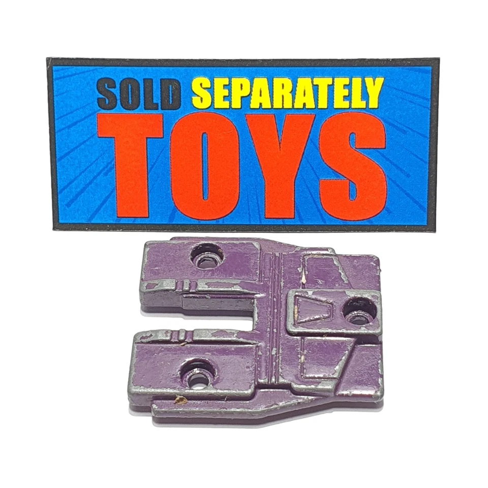 Vtg Transformers G2 Swindle CHEST PIECE belly under part Combaticons Bruticus - Image 4 of 4