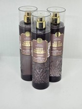 Bath Body Works Cozy Vanilla Bourbon Fine Fragrance Mist x3 - 8oz each