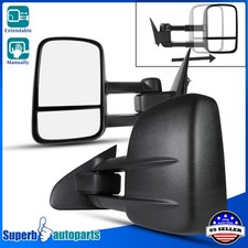 Fits 2014-2018 Silverado Sierra 1500 2500hd 3500hd Side Manual Towing Mirrors Fits 2014-2018 Silverado Sierra 1500 2500hd 3500hd Side Manual Towing Mirrors