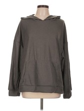 Unbranded Women Gray Pullover Hoodie L