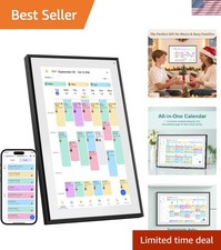 15.6'' HD Touchscreen Digital Calendar Planner - Family Organizer Photo Frame