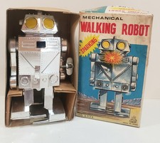 VINTAGE JAPAN TPS ROBOT WALKING ROBOT