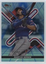 2022 Topps Finest Blue/Aqua Vapor Refractor 65/250 Marcus Semien #98 14ez