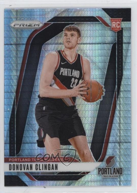 2024-25 Panini Prizm Hyper Prizm Donovan Clingan #221 9p5