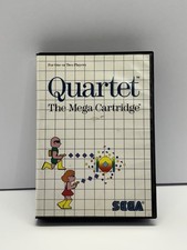 Quartet - The Mega Cartridge - Sega Master System - Tested - Complete