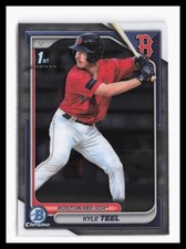 2024 Bowman Chrome Prospects #BCP-48 Kyle Teel Boston Red Sox RC 1st 11