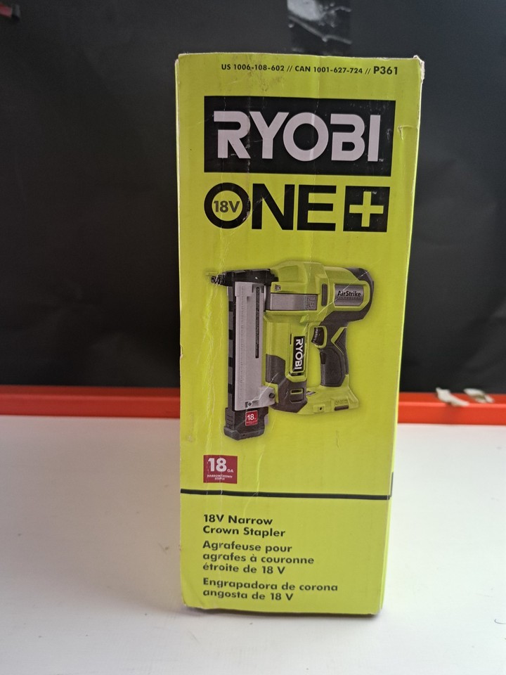Ryobi Airstrike Stapler Manual Ryobi Air Staple Gun RYOBI 18V ONE+