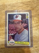 Donruss 1982 Cal Ripken Jr. #405 Baltimore Orioles Baseball Card Rookie Base Set