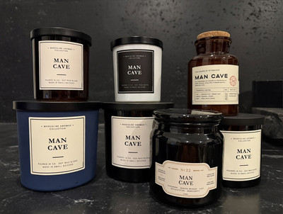 Leoben Company Candle Masculine Aromas Collection / Choose 9 oz - 24 oz USA Made