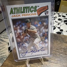 Topps Series 1 2026 Autograph Insert Jack Perkins #BSA-JP Athletics