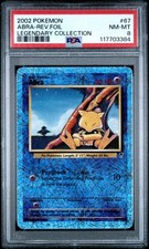2002 POKEMON LEGENDARY COLLECTION #67 ABRA-REVERSE FOIL PSA 8 on eBay
