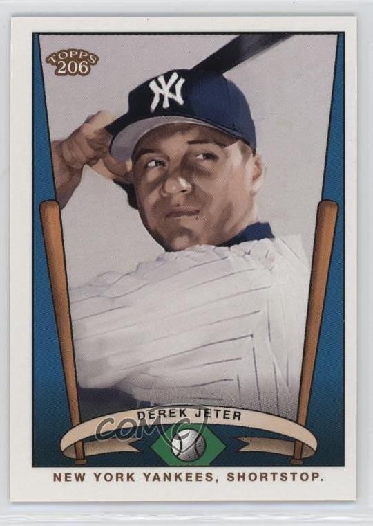 2002 Topps 206 Team 206 Series 1 Derek Jeter #T206-8 HOF 00u2