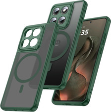 MAKAVO Magnetic for Motorola Moto Edge 2025 Case Compatible with Magsafe Slim