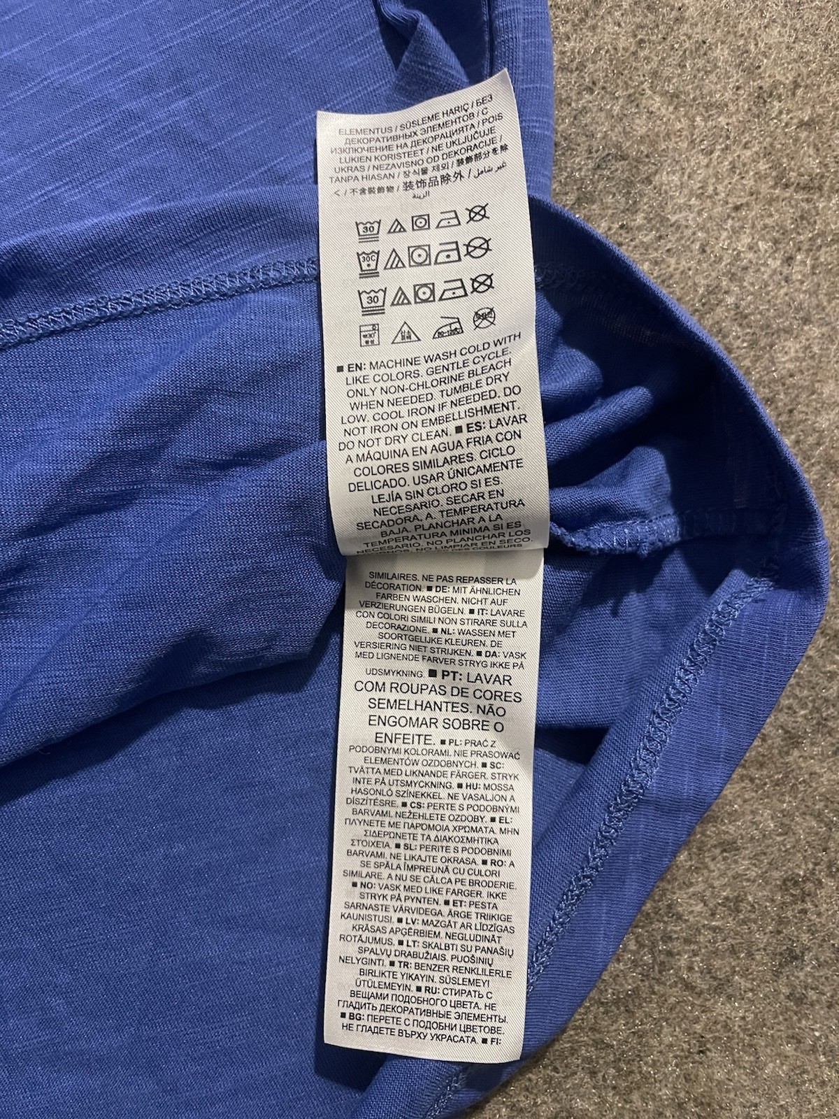 Nike Chicago Cubs Logo Tee Blue Raglan Short Sleeve Scoop Neck Sportswear Active thumbnail 5