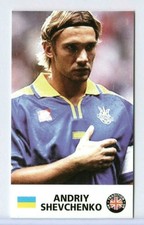 Andriy Shevchenko RC 2006 UK TRADITIONS WORLD STARS MINT ROOKIE CARD. rookie card picture