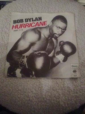 Bob Dylan: Hurricane Part 1+2 Original 7'' Vinyl Single-deutsche Pressung 1975
