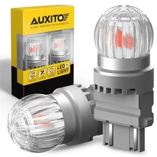 AUXITO 3157 Pure Red LEDTurn Signal Brake Tail Light/Parking Bulbs 2US 3456 4156