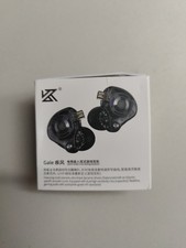 KZ Gale Wired Earbuds with Microphone, HiFi Deep Bass Comfort-Fit 3.5mm, Black