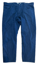 Calvin Klein Denim Blue Jeans Dark Wash Stretch Straight Leg Men's Size 38x28
