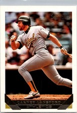 1993 Topps Gold Carney Lansford Oakland Athletics #127