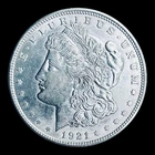 1921-D Morgan Silver Dollar