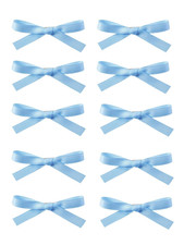 Hair Clip, 10PCS Hair Bows Clips for Women Girls Toddlers Tiny Bow Claw Clip, Bl