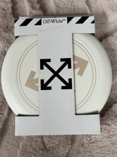 Off-White Branded Frisbee White/tan. New In Box. Fast Shipping.