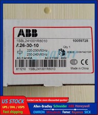 New A26-30-10  ABB AC contactors AC24V、110V、200V、220-230V US Free TAX