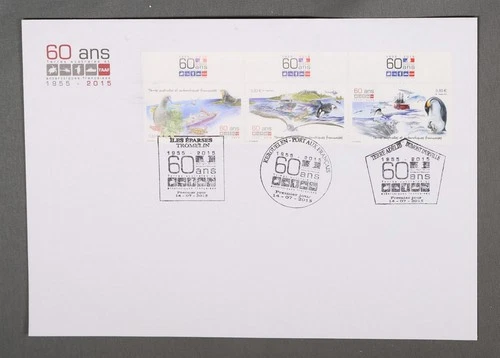 MayfairStamps French Antarctic Territory FDC 2015 Australia Territory Strip Firs