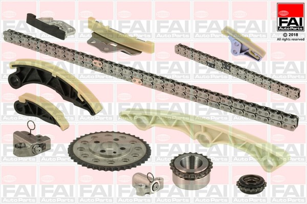 Steuerkettensatz FAI Autoparts TCK246NG FüR CX Mazda R2AA BL GH ER R2BF Sport-image