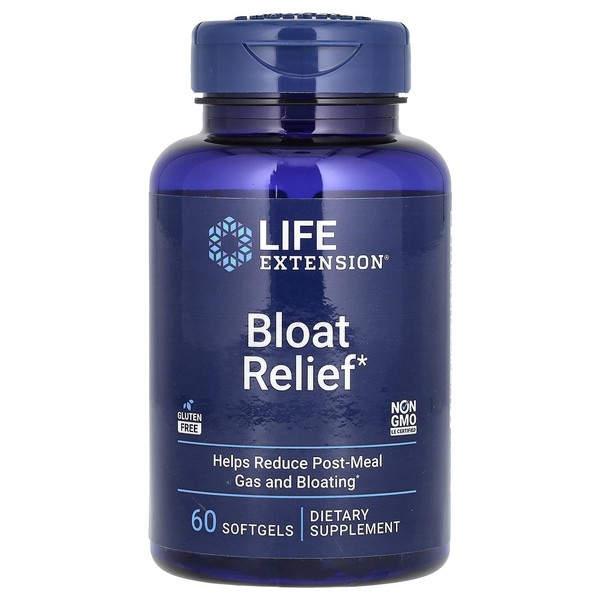 Life Extension, BläHungen Lindern, 60 Weichkapseln - De Versand Via Dhl-image
