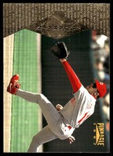 Barry Larkin 1997 Pinnacle #109 Reds MLB READ FREE SHIPPING AutographDen