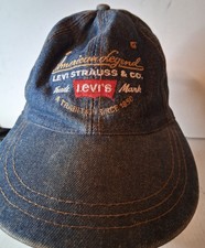 Levi's 90s Vintage Denim Blue Cap "American Legend"