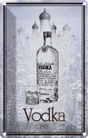 Blechschild 30X20 Cm Alkohol 1925 Vodka Imported Essen Trinken Bar Club Deko Ges