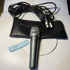 Shure BETA 57A Supercardioid Dynamic Wired Microphone w/ 12 XLR cable